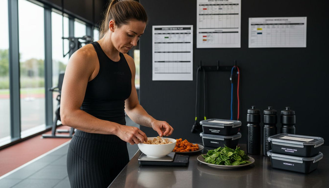 hyrox athlete nutrition mealprep