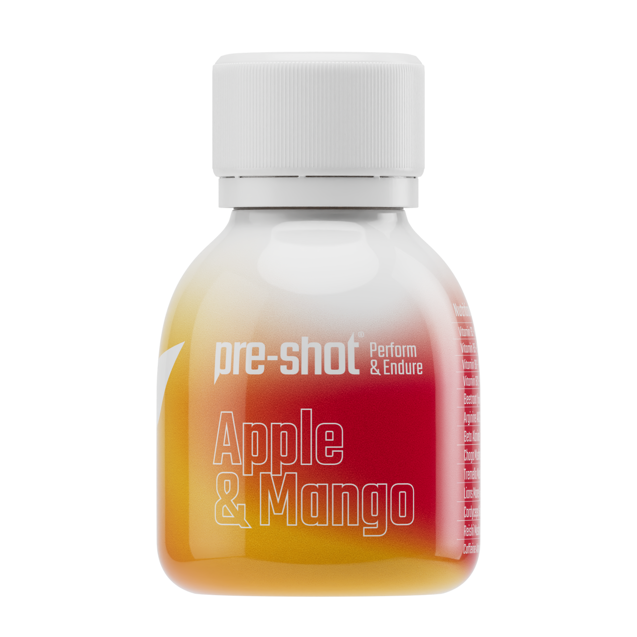 Shot Pre-Entraînement - Pomme & Mangue (6 x 60ml)