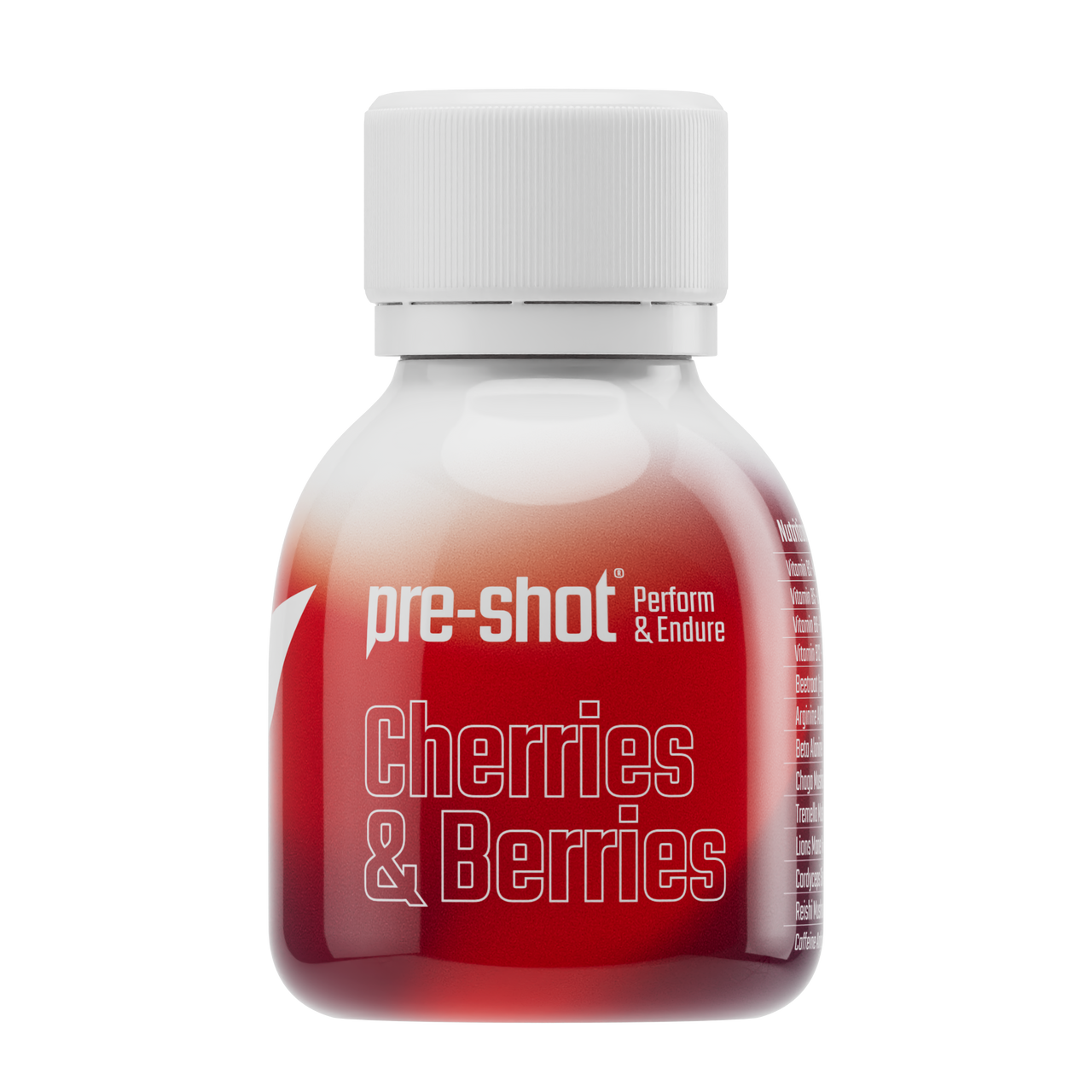 Pre-Workout Shot - Cherries & Berries (6 x 60ml)