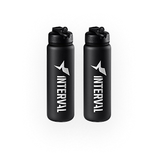 1L Gym Water Bottle with Straw - Leakproof & Easy Carry