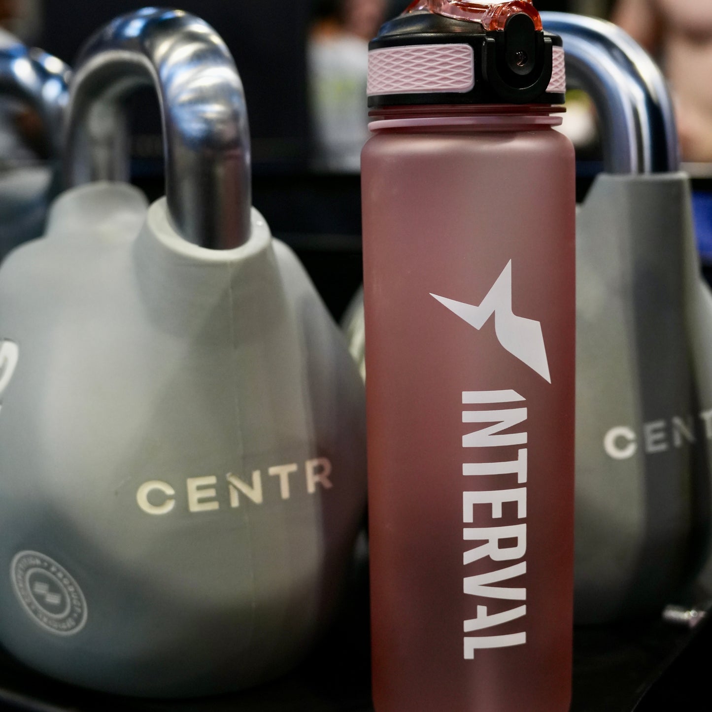 1L Gym Water Bottle with Straw - Leakproof & Easy Carry