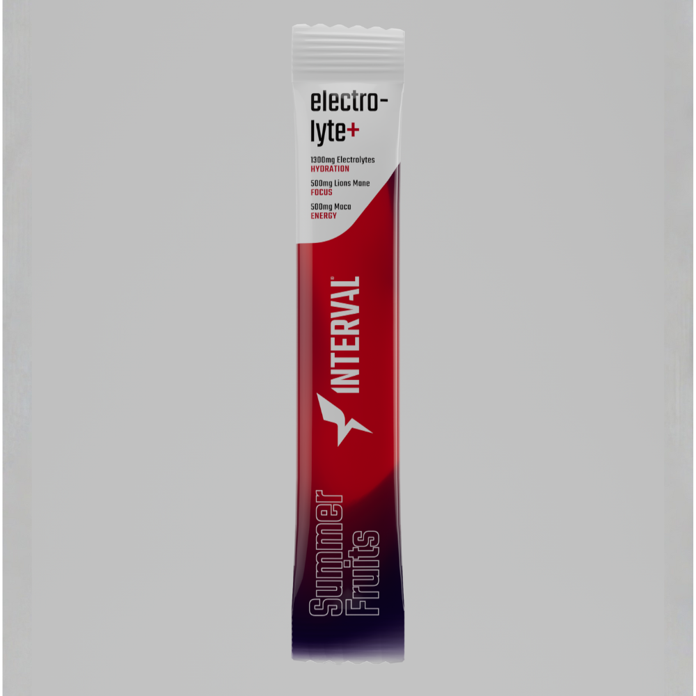 Interval Electrolyte+ Performance Hydration Summer Fruits 20-pack sachet