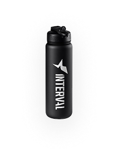 1L Gym Water Bottle with Straw - Leakproof & Easy Carry
