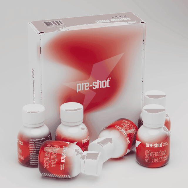 Pre-Workout Shot - Cherries & Berries (6 x 60ml)